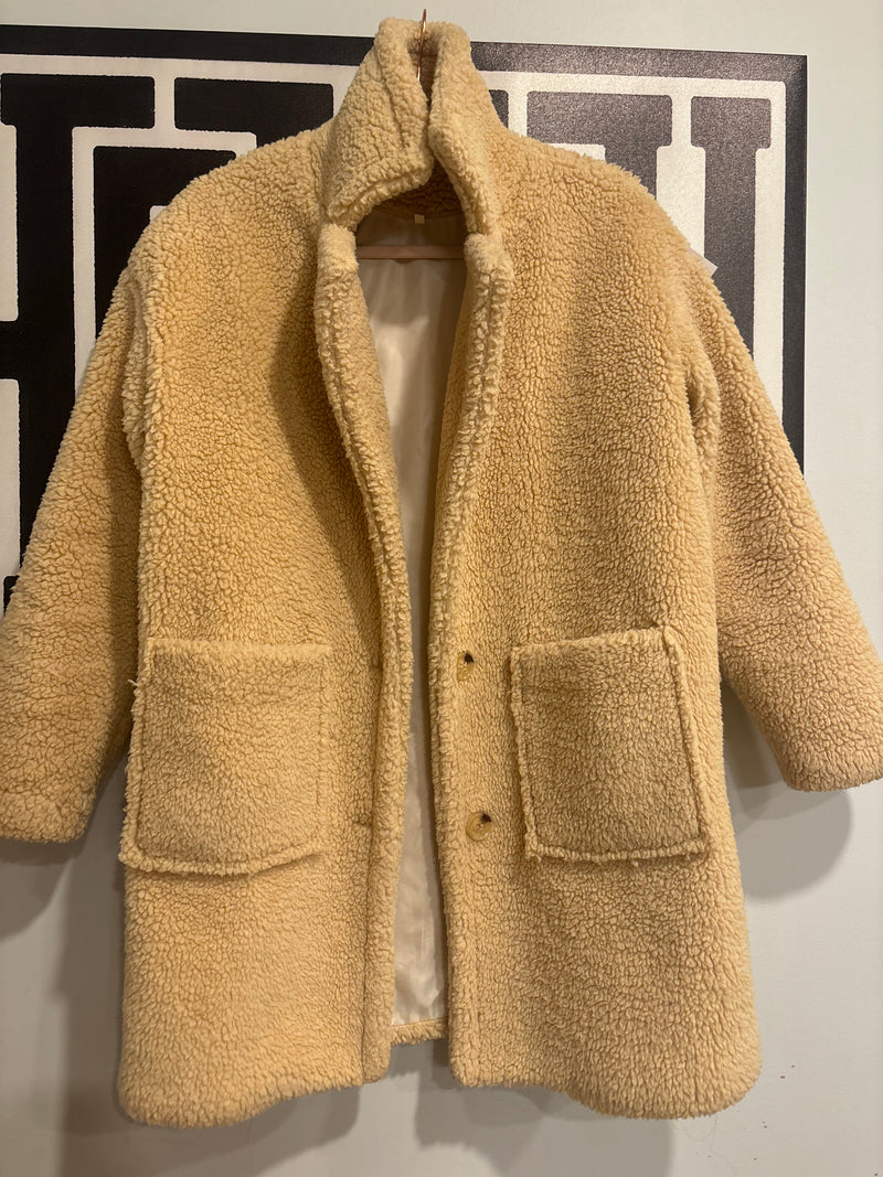 Sherpa Pea Coat (S)