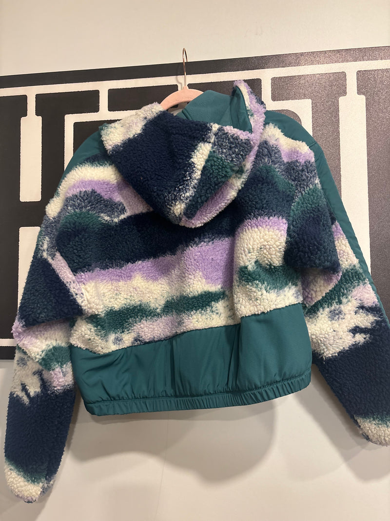 Zip Up Hooded Sherpa (XS)