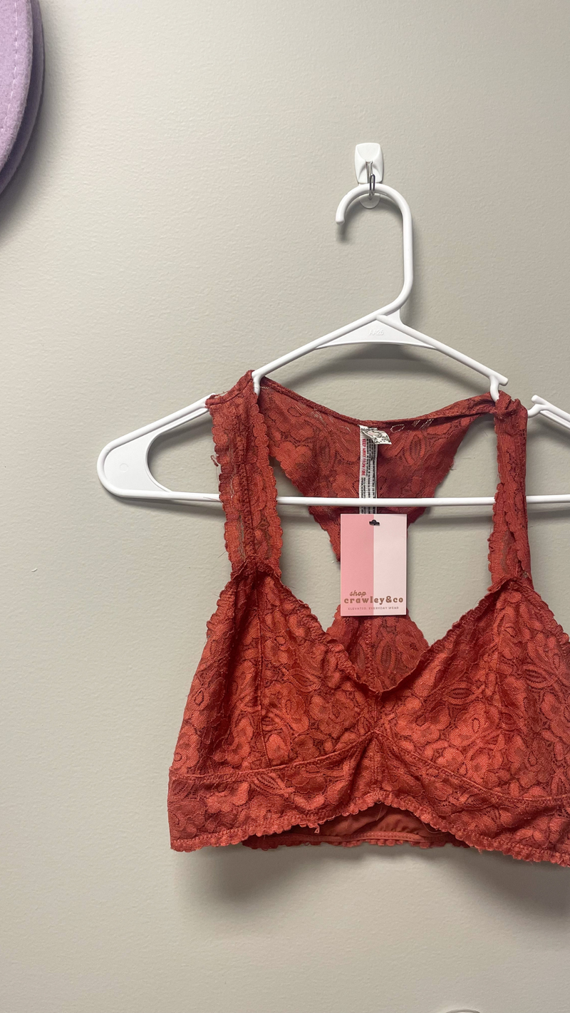 Free People Lace Bralette Medium