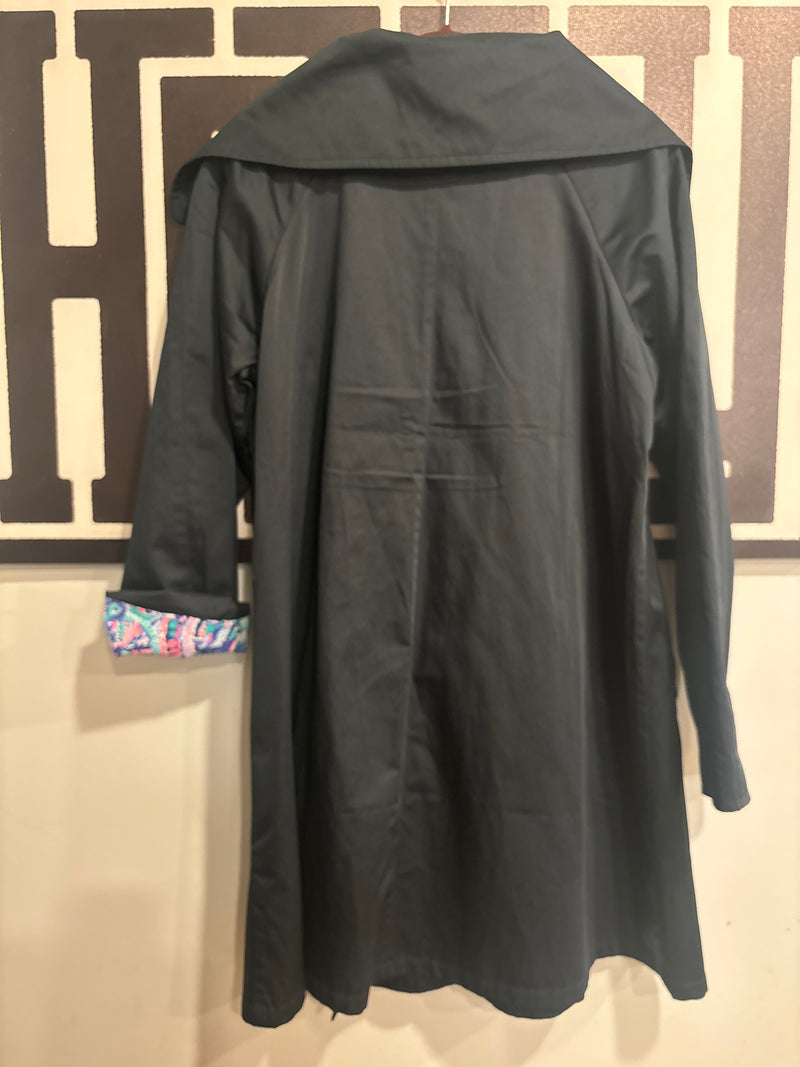 Lily Pulitzer Trench Coat (M)