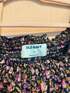 Floral Ruffled Top- XL