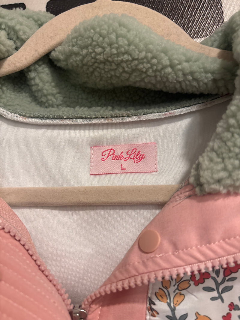 Pink Lily Sherpa (L)