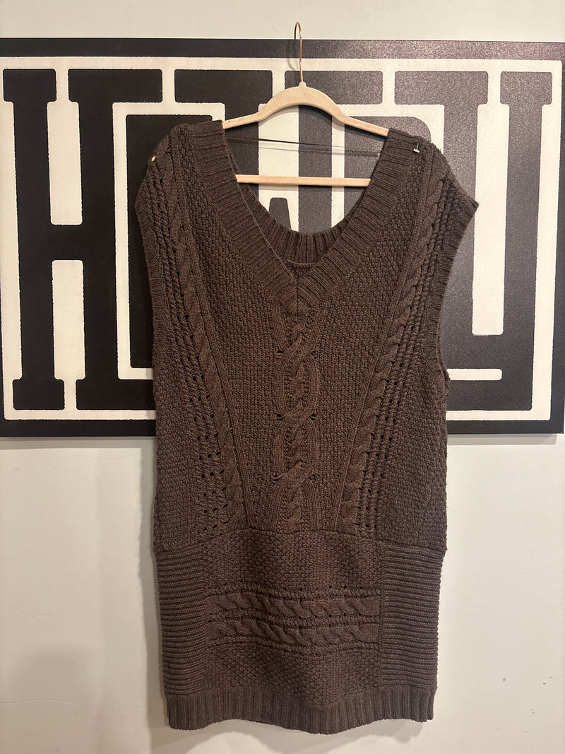 Free People Sweater Vest (L)