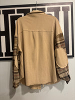 Waffle Knit Shacket (M)