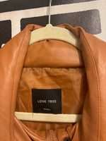 Camel Leather Vest (S)