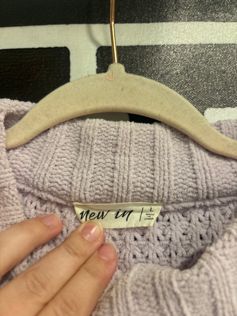 Chenille Sweater (L)