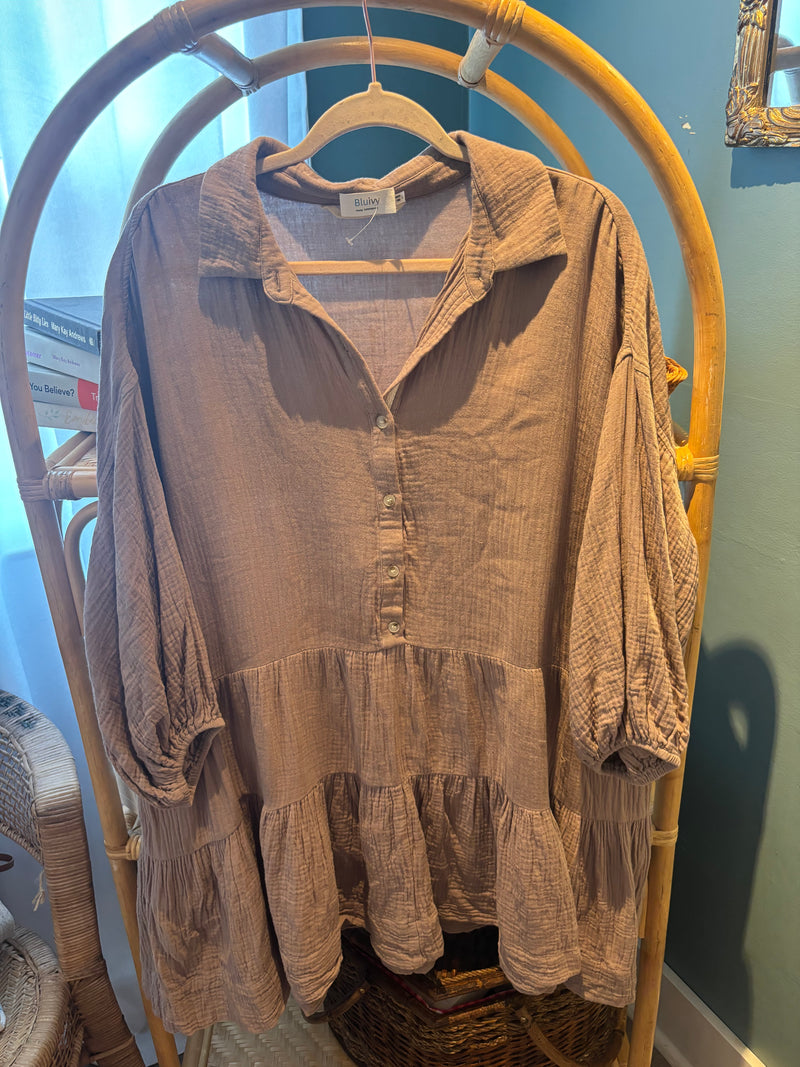 Tiered Dress- Large