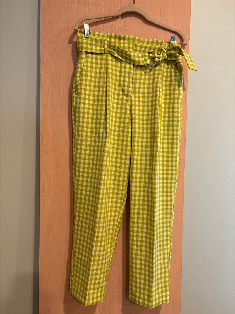 Ann Taylor Gingham Trouser- 4