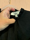 Black Tiered Dress- M
