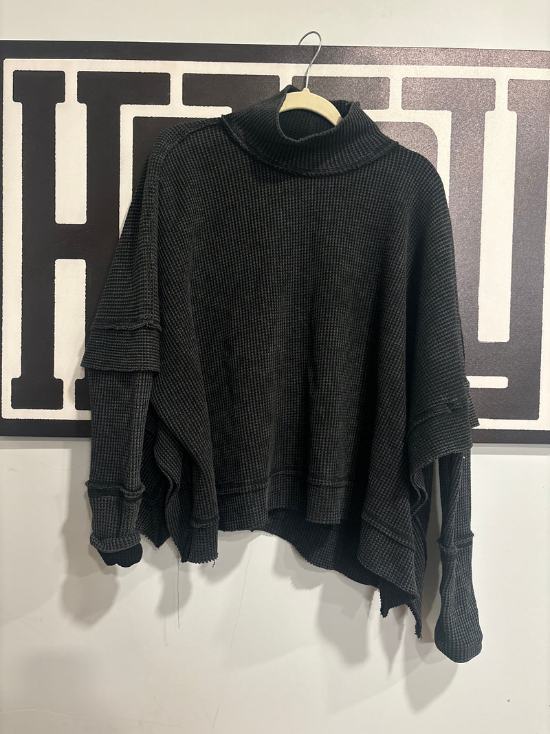Waffle Knit Top (M)