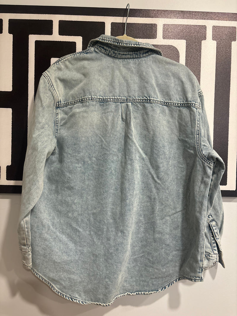 Denim Shacket (L)