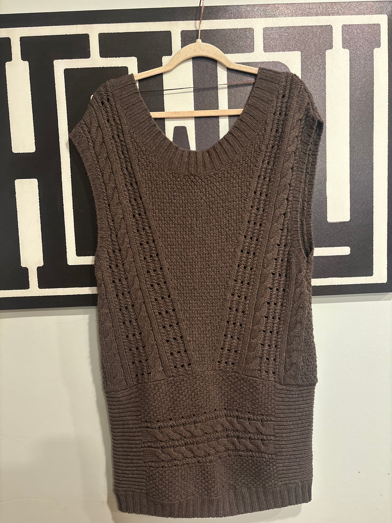 Free People Sweater Vest (L)