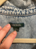 Denim Shacket (L)