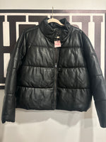 Black Leather Jacket (M)