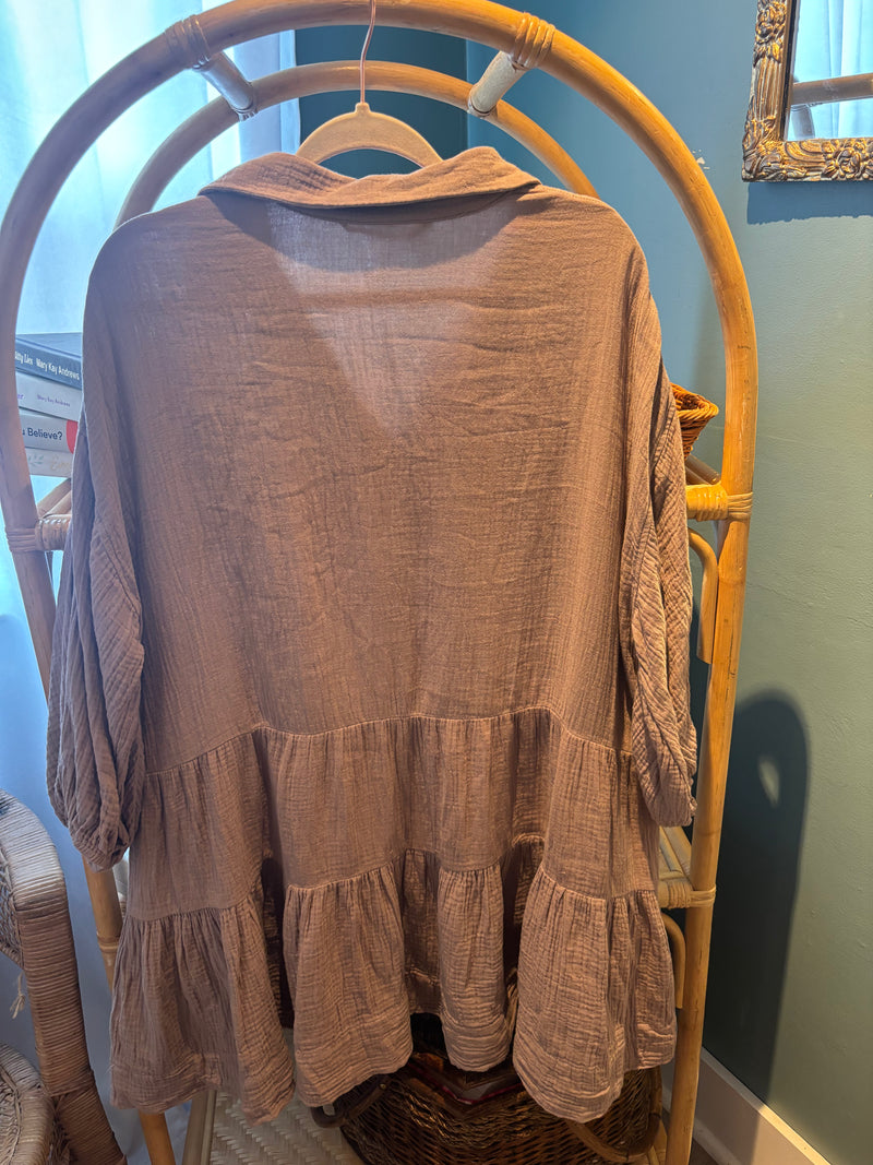 Tiered Dress- Large