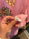 Pink Graphic Tee- Small