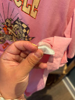 Pink Graphic Tee- Small
