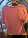 Pink Graphic Tee- Small