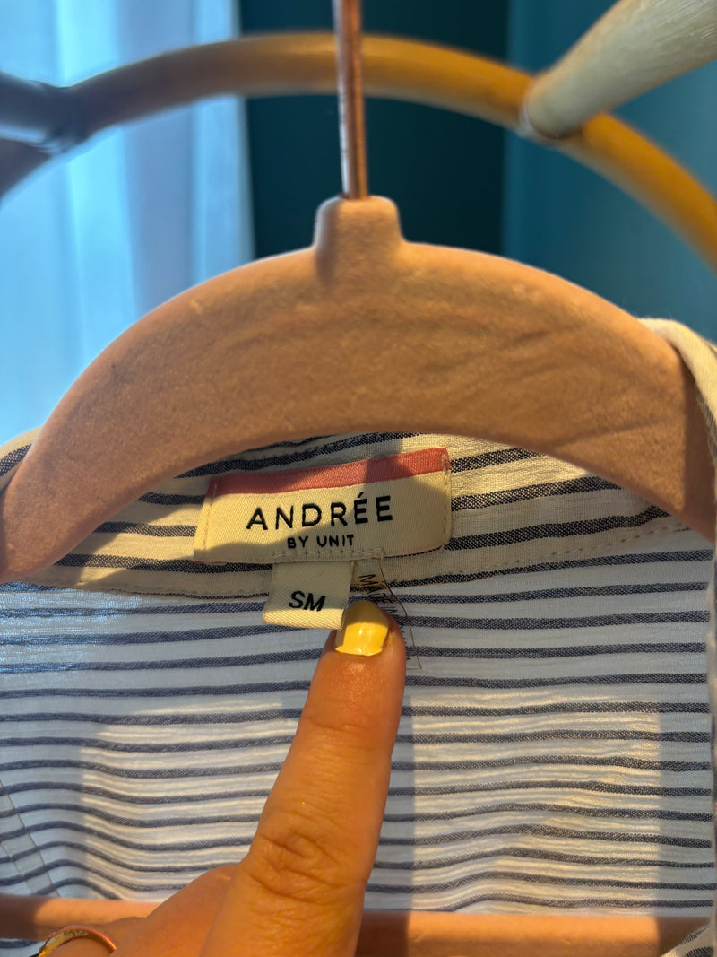 Striped Blouse- Small