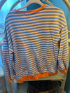 Striped Crewneck Sweatshirt
