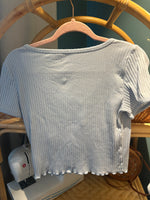 Baby Ribbed Tee- Medium