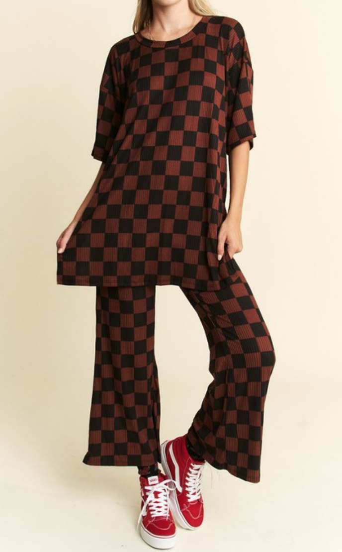 June Checkered Set