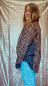 Beck Gauze Plaid Button Up