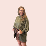Desert Leather Shorts