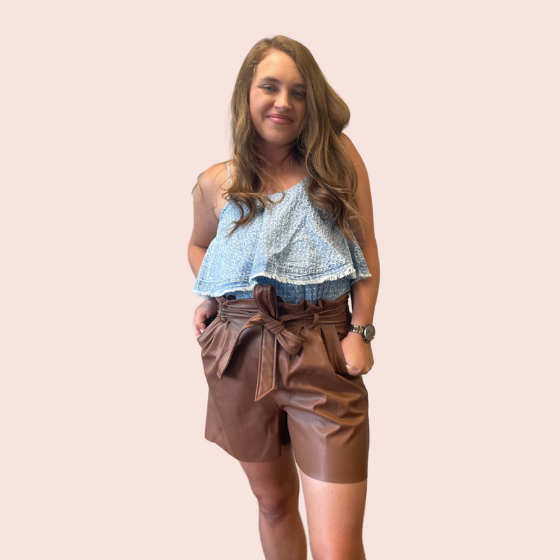 Desert Leather Shorts