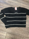 Black Striped Sweater