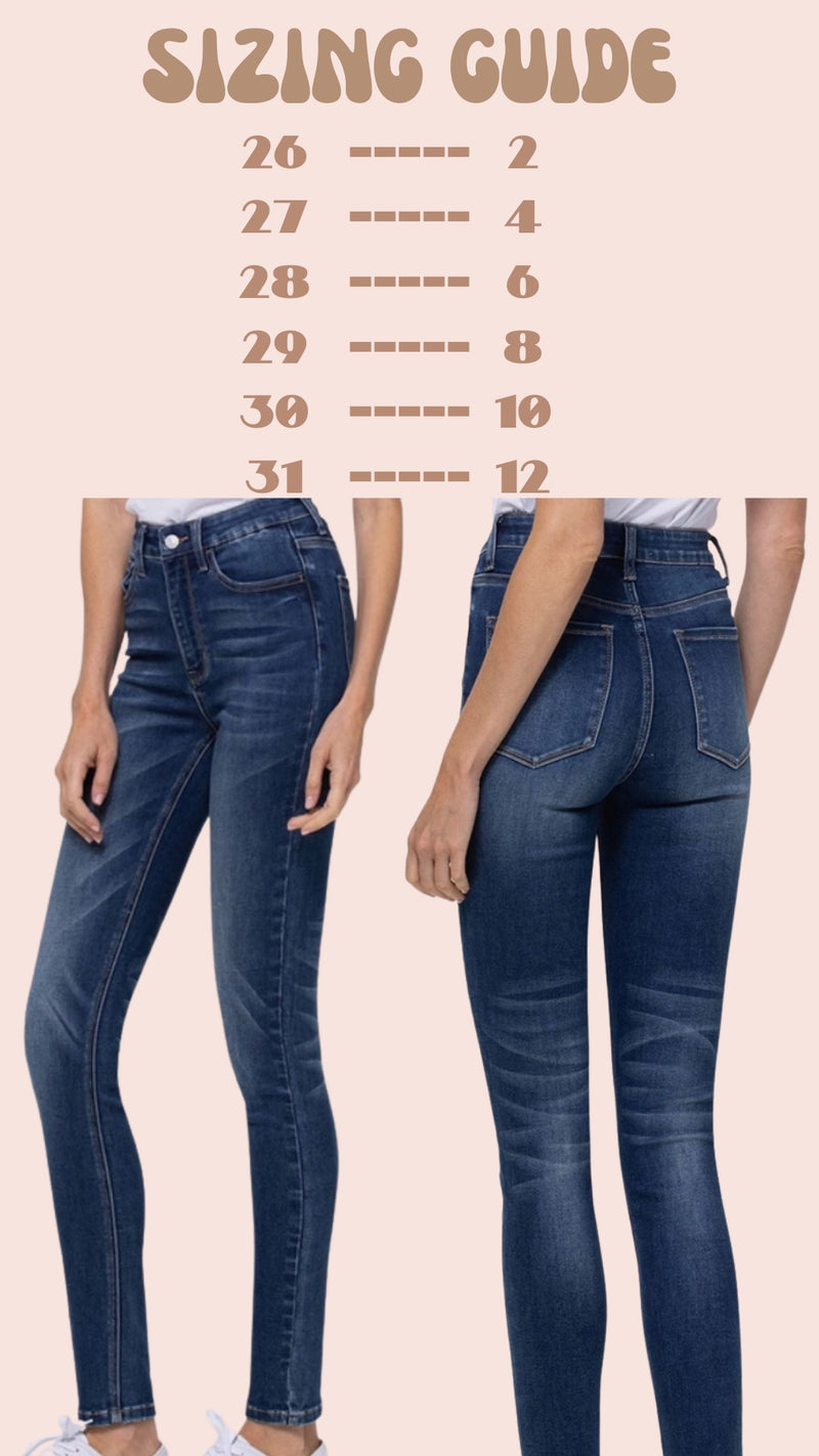 High Rise Skinny Jeans