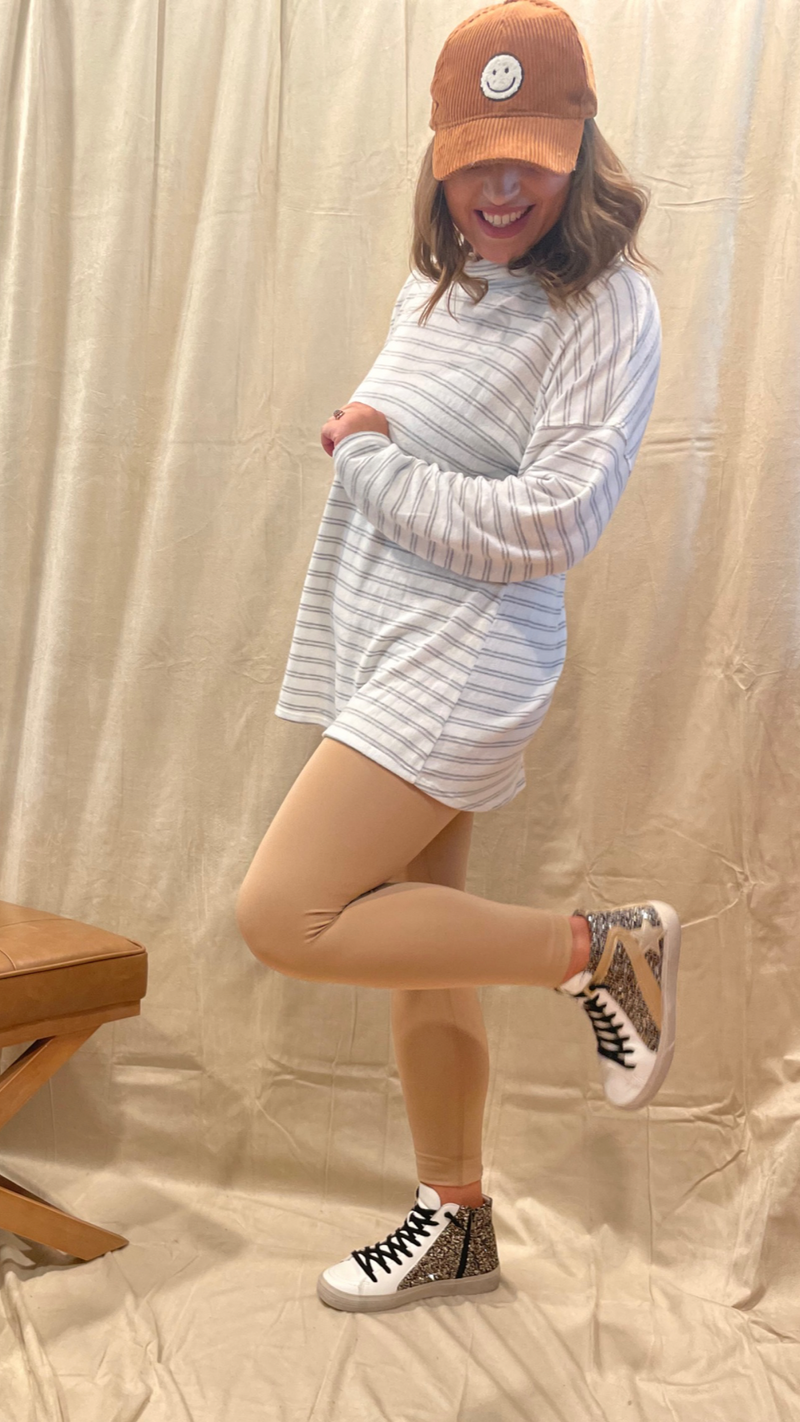 Larkin Knit Striped Tunic